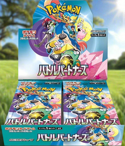 Display pokemon jap battle partners